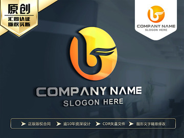 鳳凰飛鳥標(biāo)志 鳳凰LOGO設(shè)計(jì)