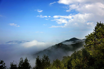 门头沟灵山云雾