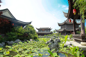 宁波梁祝 中式庭院