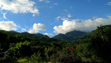 黎母山风光