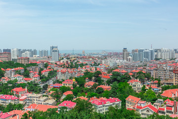 青岛城市全景