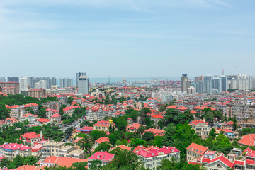 青岛城市全景