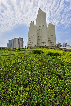 湛江三帆市雕