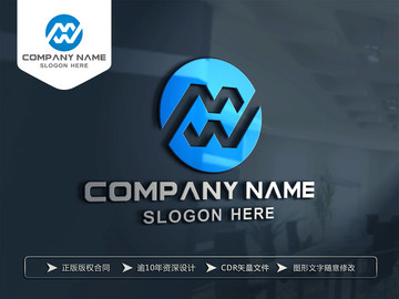 M字母LOGO設計 M字母標志