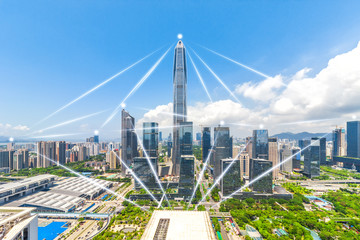 深圳城市风光和大数据