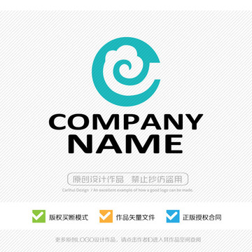 C字母 ce字母 LOGO設(shè)計(jì)