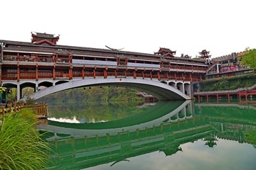 锦江 廊桥