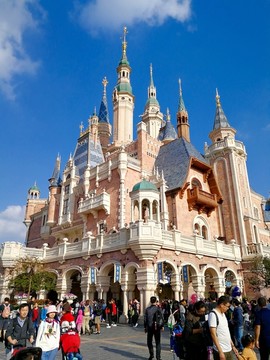 上海迪士尼主题乐园城堡
