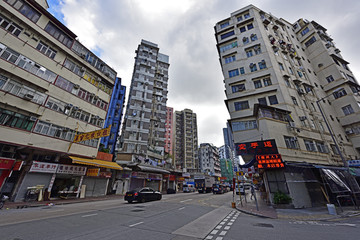 香港界限街街景
