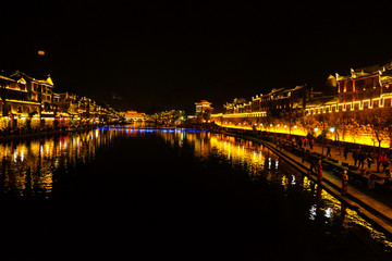 沱江夜景