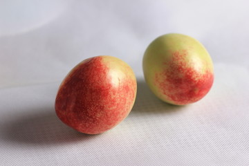 二个油桃