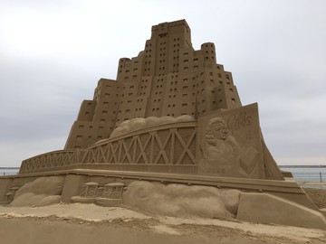 上海建筑沙雕