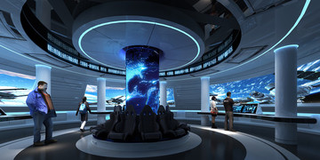 VR體驗館太空艙體驗艙3D模型