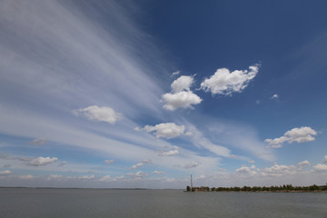 水库 水 江堤 湖堤