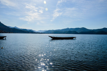 湖景