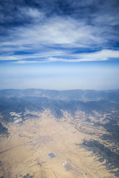 航拍大地 空中风景