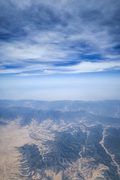 航拍大地 空中风景