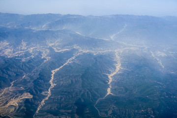 航拍大地 空中风景