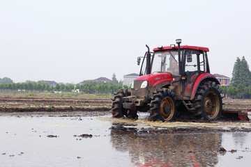 农机 水田