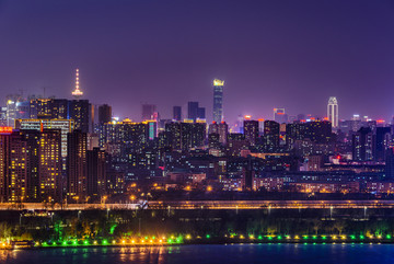 辽宁沈阳城市夜景