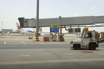 航空港 登机桥 停机坪