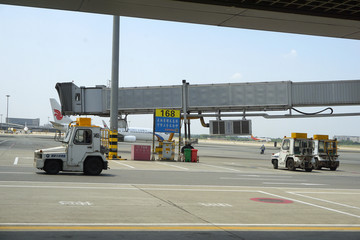 航空港 登机桥 停机坪