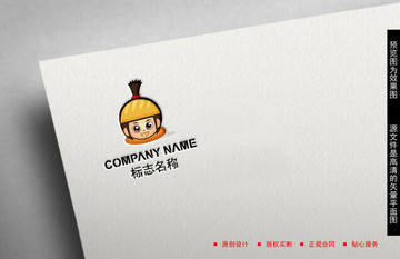 卡通兒童LOGO