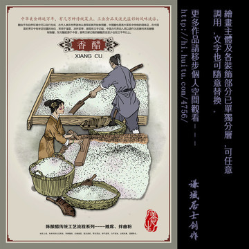 酿醋工艺 白醋 陈醋 古代人物