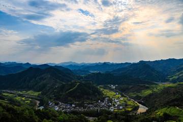 歙县石潭村风光