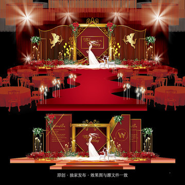 紅色婚禮 主題婚禮