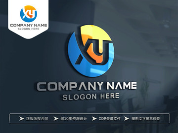 XY字母LOGO设计 标志设计