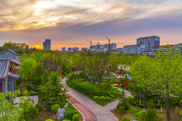 园林城市青州风景