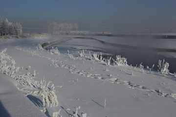 雾淞 雪景 冰天雪地 奇观 玉