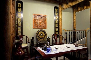中式家具书房