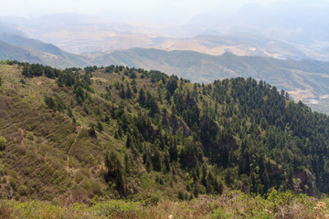 北岳恒山 天峰岭风光