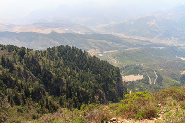 北岳恒山 天峰岭风光