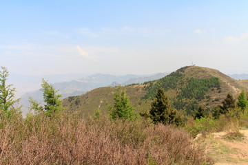 北岳恒山 天峰岭风光