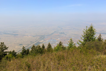 北岳恒山 天峰岭风光