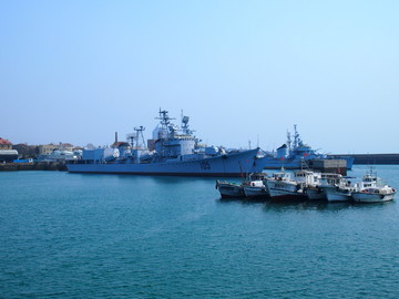 青岛市 海军博物馆 驱逐舰