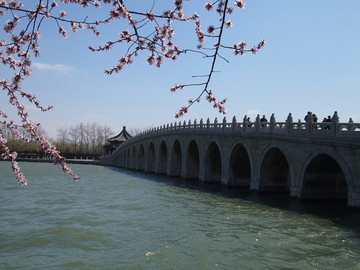 北京市 颐和园 十七孔桥