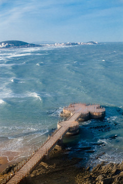 栈桥 金海湾