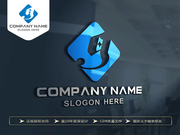 G字母创意LOGO设计