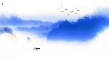 水墨山水