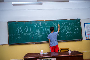 教室里的大学生 毕业季