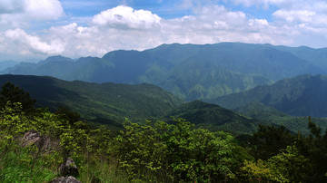 武夷山脉 群山