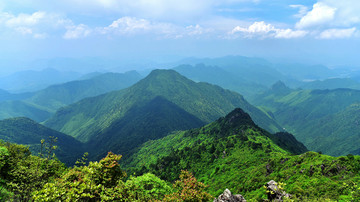 武夷山脉群山