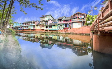 水岸小镇 全景大图