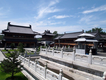 奉化溪口 雪窦山风景区 雪窦寺