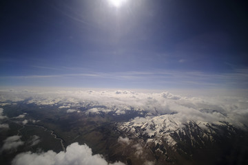 飞越天山