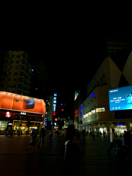 春熙路步行街夜景